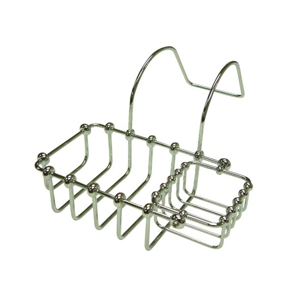 7" Swivel Soap and Sponge Holder, Chrome